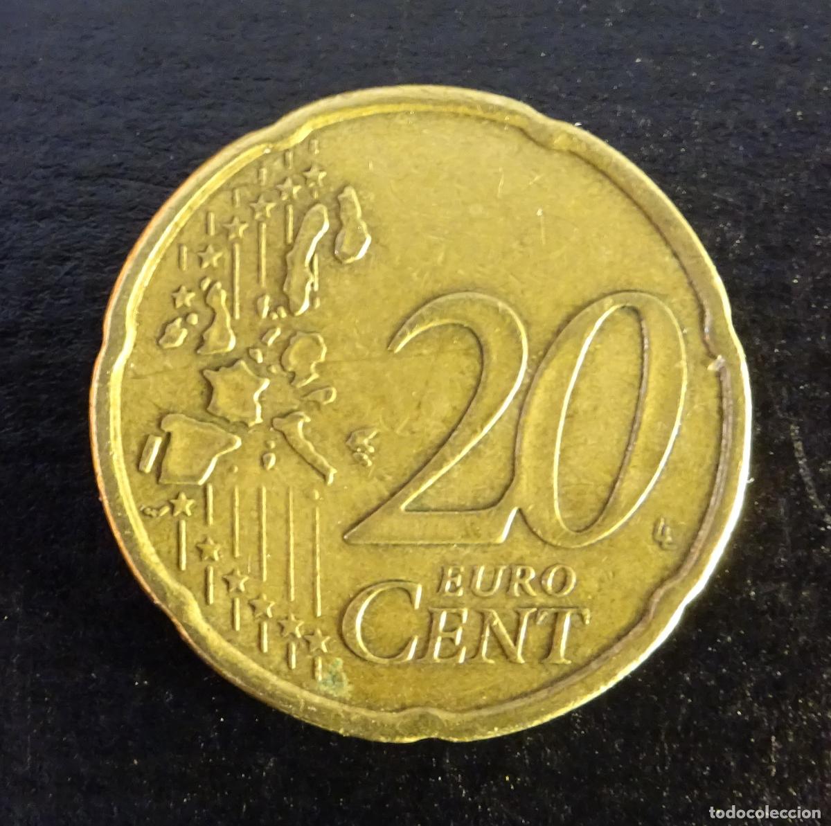 Euros: GRECIA 20 C&Eacute;NTIMOS DE EURO 2002 E - Foto 2