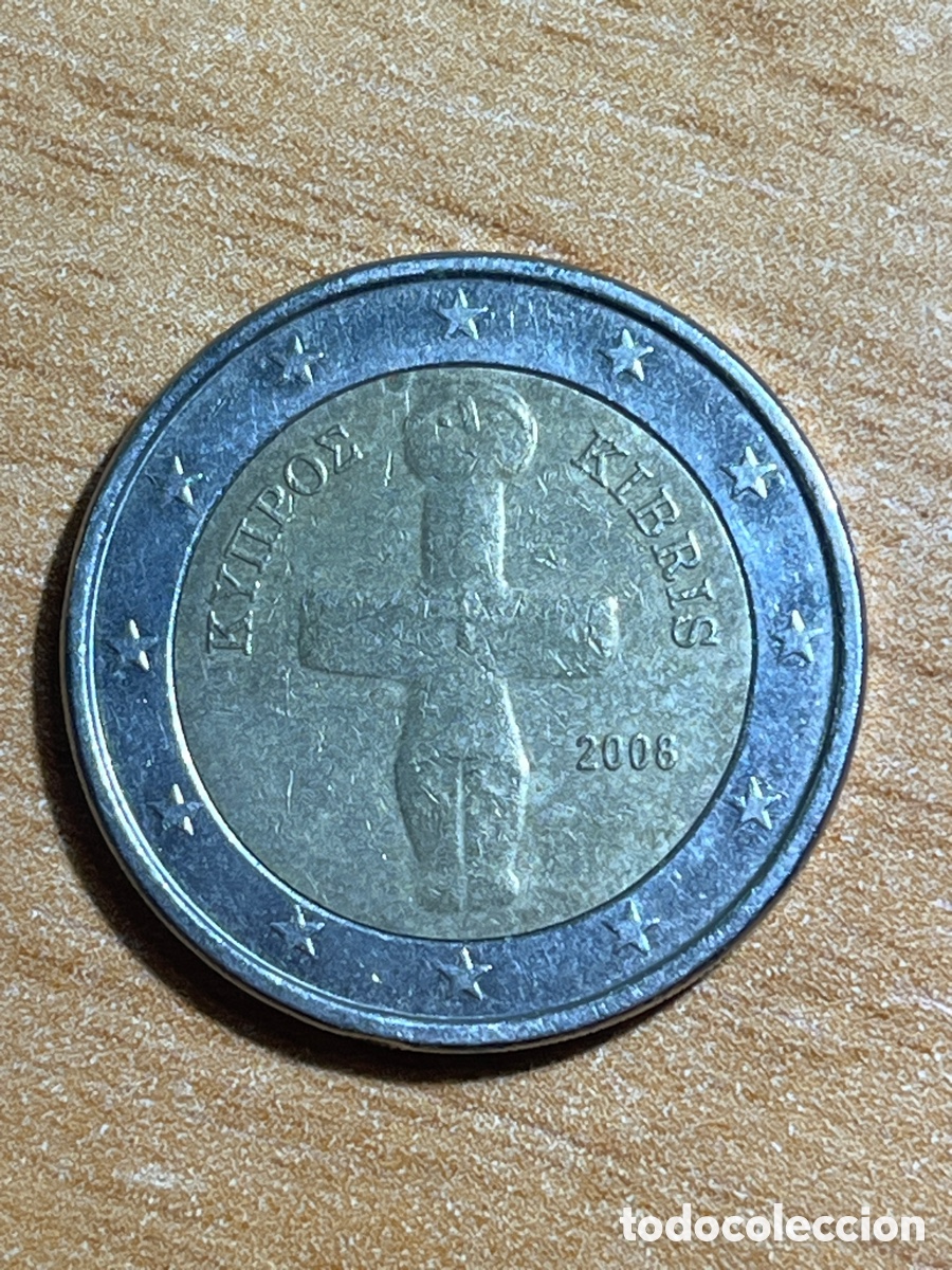 Euros: Moneda 2 Euros Chipre 2008 - Foto 1