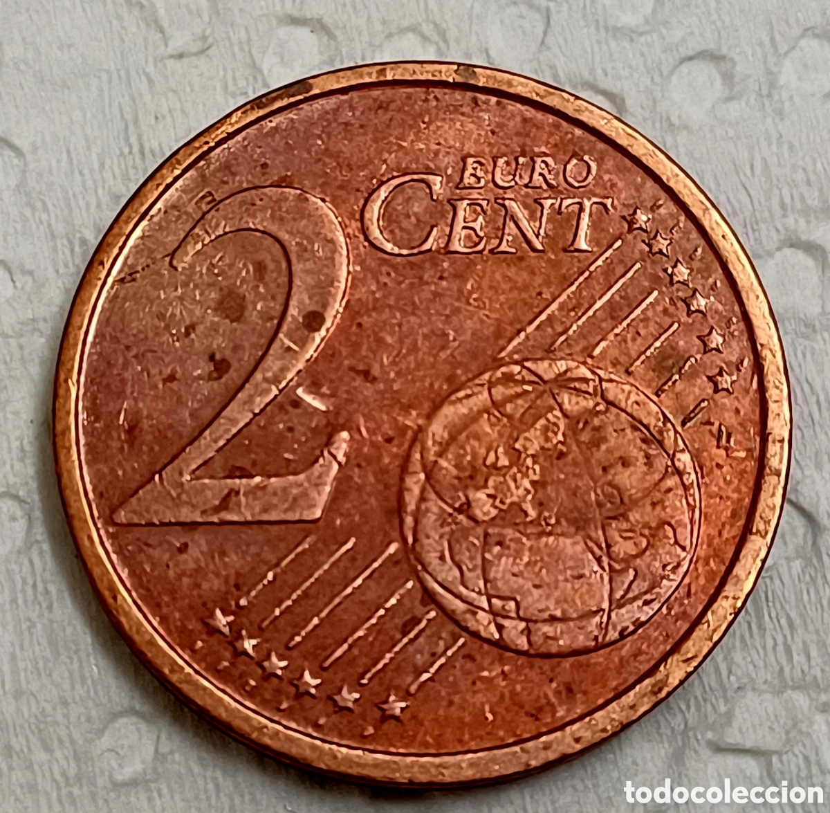 Euros: Moneda 2 cent Italia 2005 - Foto 2