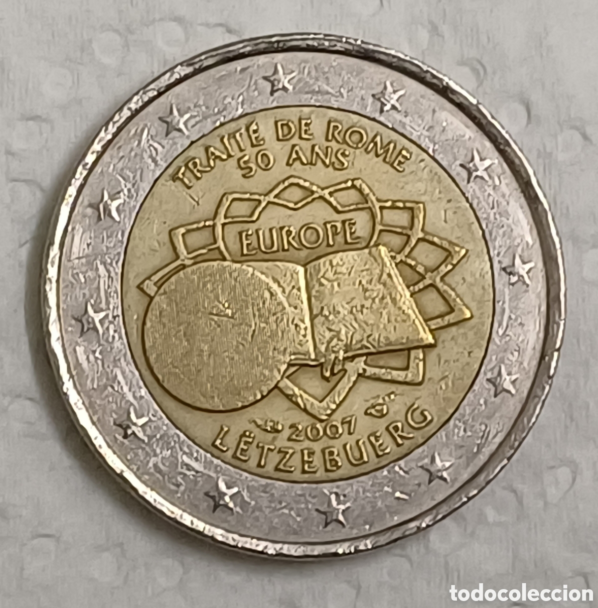 Euros: Moneda 2 &euro; Luxenburgo, buscada - Foto 1