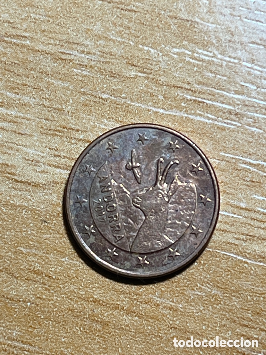 Euros: Moneda 1 c&eacute;ntimo Andorra | 2017 - Foto 1