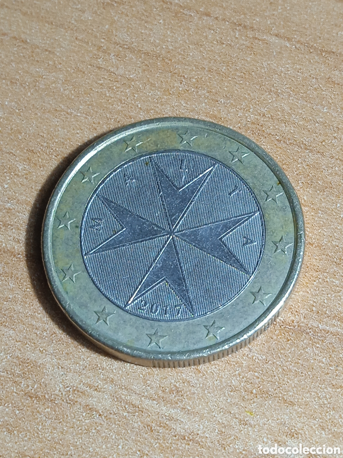Euros: Moneda 1 euro Malta 2017 - Foto 1