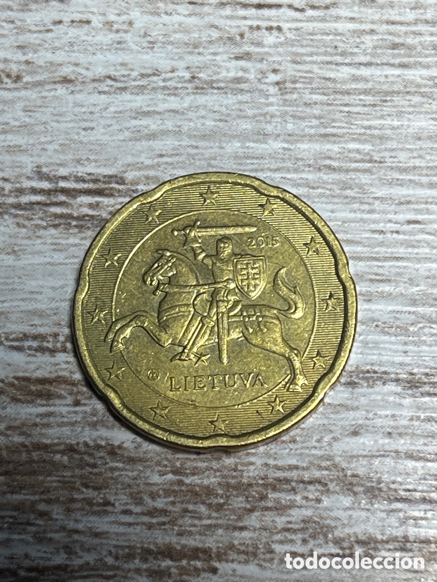 Euros: Moneda 20 centimos Lituania | 2015 - Foto 1