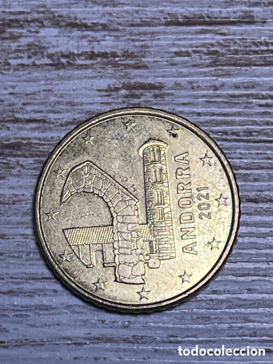 Euros: Moneda 50 c&eacute;ntimos Andorra | 2021 - Foto 1