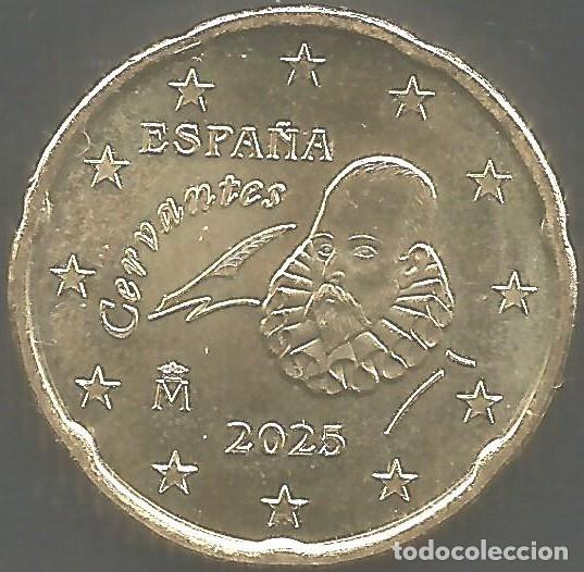 Euros: ESPA&Ntilde;A 2025 - 20 CENT - KM 1148 - SIN CIRCULAR - Foto 1