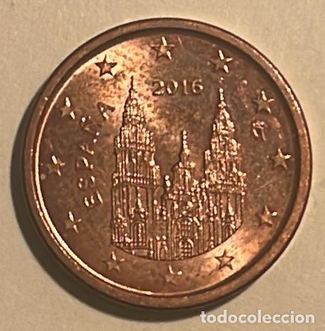 Euros: ESPA&Ntilde;A 1 CENTIMO EURO 2016. CIRCULADA - Foto 1