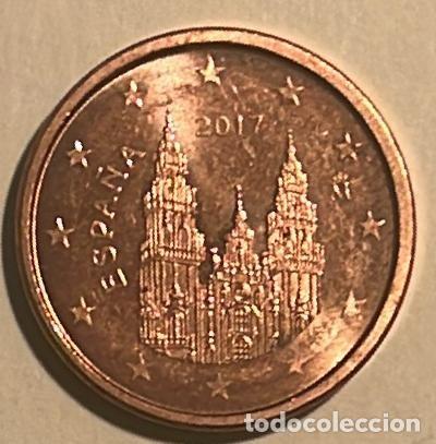 Euros: ESPA&Ntilde;A 1 CENTIMO EURO 2017. CIRCULADA - Foto 1