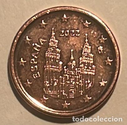 Euros: ESPA&Ntilde;A 1 CENTIMO EURO 2022. CIRCULADA - Foto 1