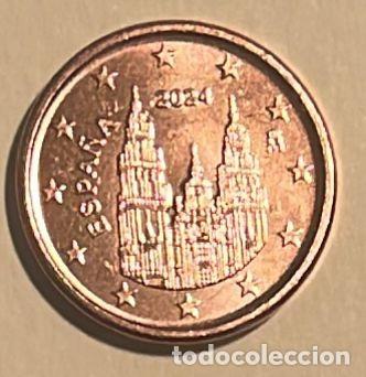 Euros: ESPA&Ntilde;A 1 CENTIMO EURO 2024. CIRCULADA - Foto 1