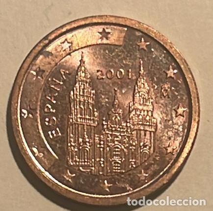 Euros: ESPA&Ntilde;A 2 CENTIMOS EURO 2001. CIRCULADA - Foto 1