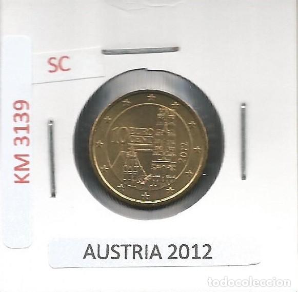 Euros: AUSTRIA 2012 - 10 CENT - KM 3139 - SIN CIRCULAR - Foto 1