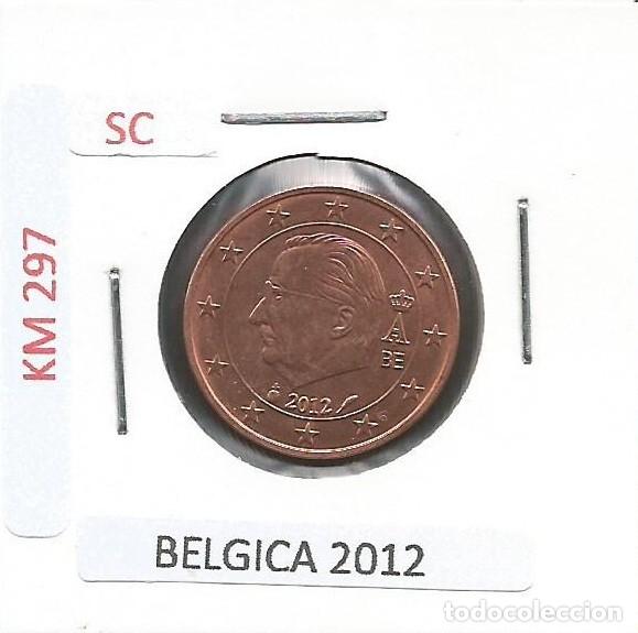 Euros: BELGICA 2012 - 5 CENT - KM 297 - SIN CIRCULAR - Foto 1