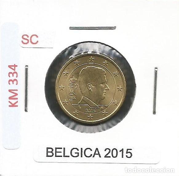Euros: BELGICA 2015 - 10 CENT - KM 334 - SIN CIRCULAR - Foto 1