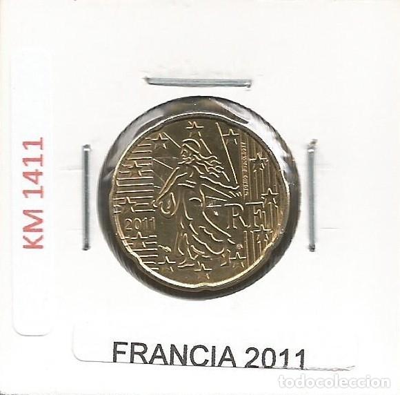 Euros: FRANCIA 2011 - 20 CENT - KM 1411 - CIRCULADA EBC+ - Foto 1