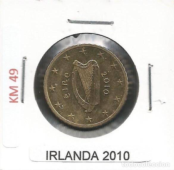 Euros: IRLANDA 2010 - 50 CENT - KM 49 - CIRCULADA EBC+ - Foto 1
