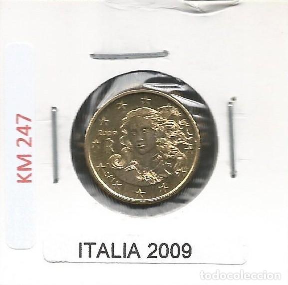 Euros: ITALIA 2009 - 10 CENT - KM 247 - CIRCULADA EBC+ - Foto 1