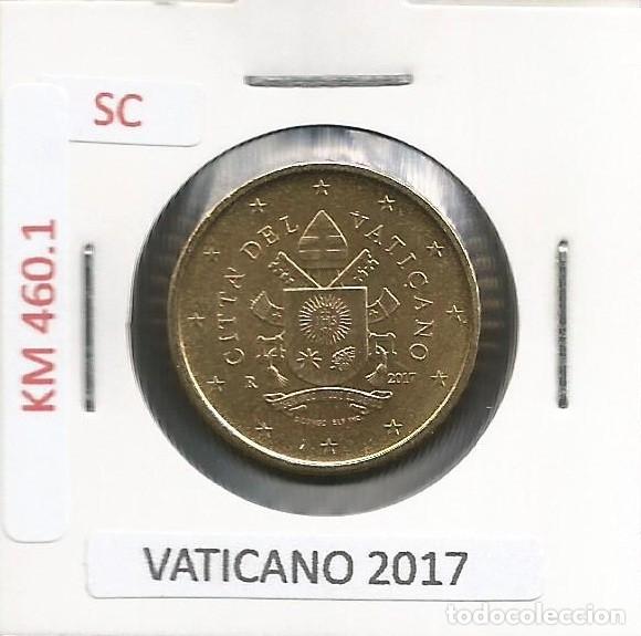 Euros: VATICANO 2017 - 50 CENT - KM 460.1 - SIN CIRCULAR - Foto 1