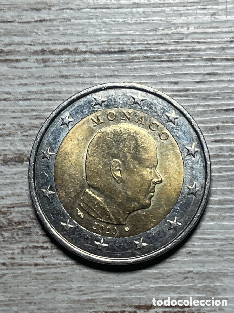 Euros: Moneda 2 euros M&oacute;naco | 2020 - Foto 1
