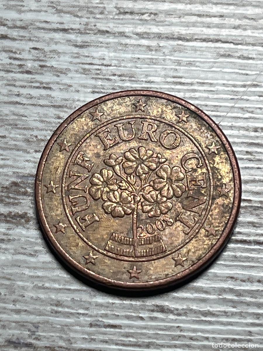 Euros: Moneda 5 c&eacute;ntimos euro Austria | 2008 - Foto 1