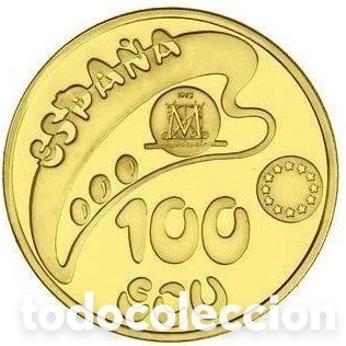 Euros: Moneda Oro 100 ECU 1992 - Foto 2