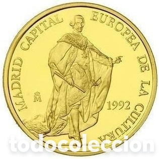 Euros: Moneda Oro 100 ECU 1992 - Foto 1