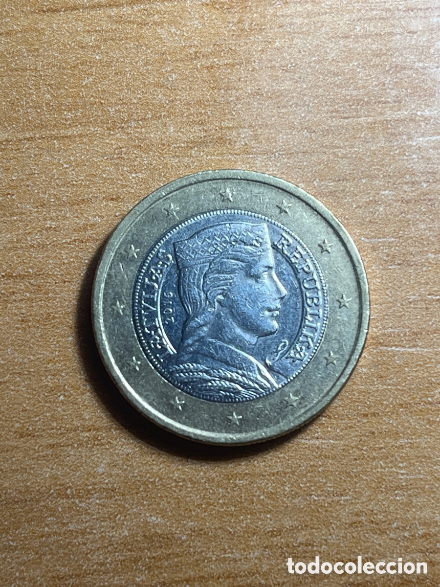 Euros: Moneda 1 euro Letonia | 2016 - Foto 1