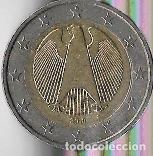 Euros: MONEDA DE 2 &euro; ALEMANIA 2010 D - Foto 1