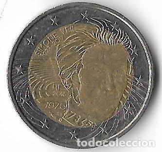 Euros: MONEDA DE 2 &euro; REP FRANCESA -SIMONE VEIL 1927-2017- - Foto 1