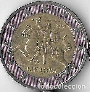 Euros: MONEDA DE 2 &euro; LIETUVA ( LITUANIA ) 2015 - Foto 1