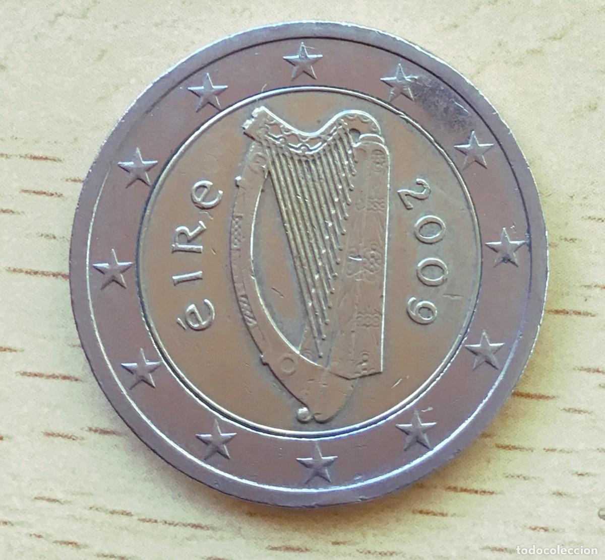 Euros: 2 euros de Irlanda. A&ntilde;o 2009 - Foto 1