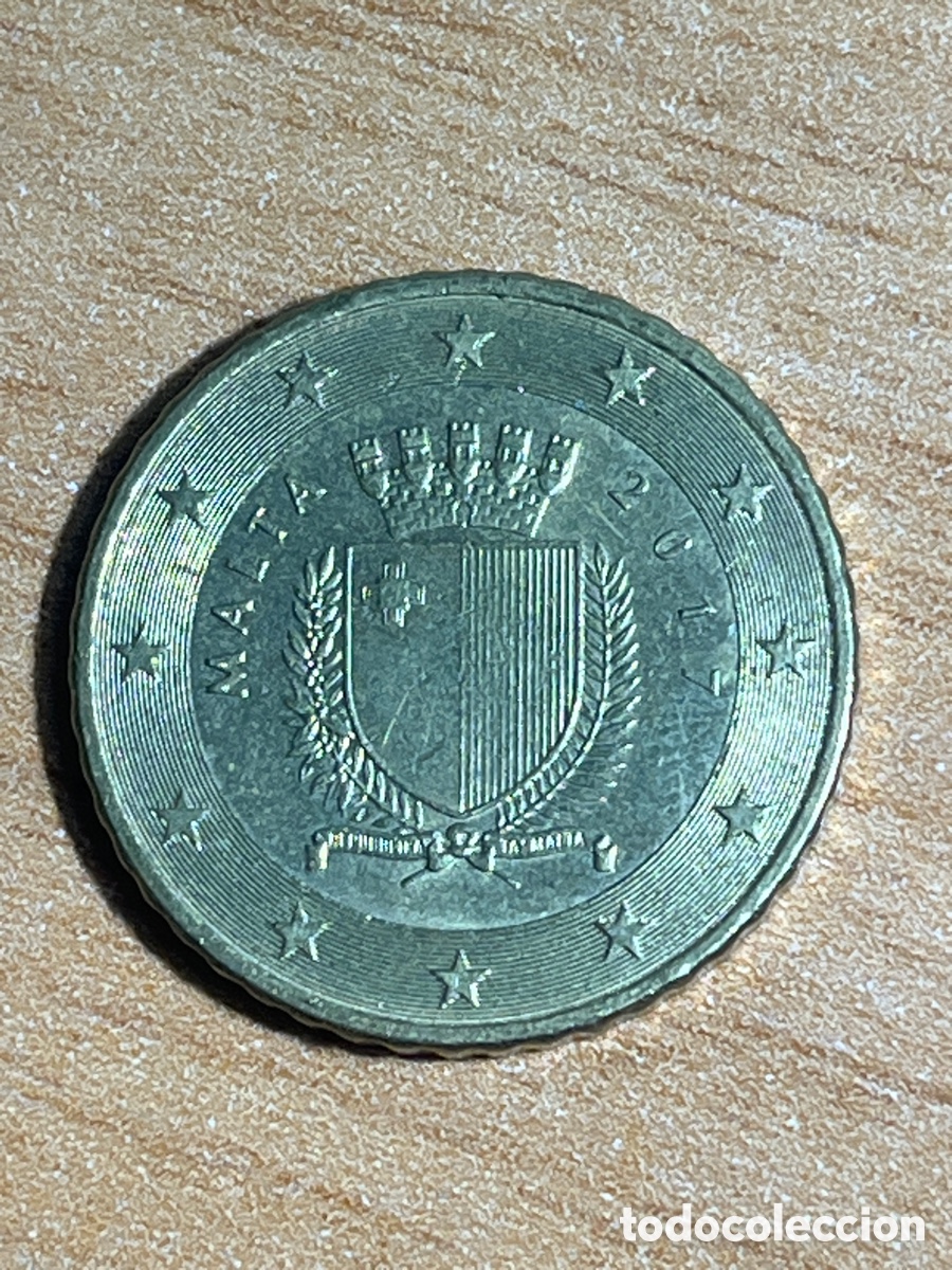 Euros: Moneda 50 centimos Malta | 2017 - Foto 1