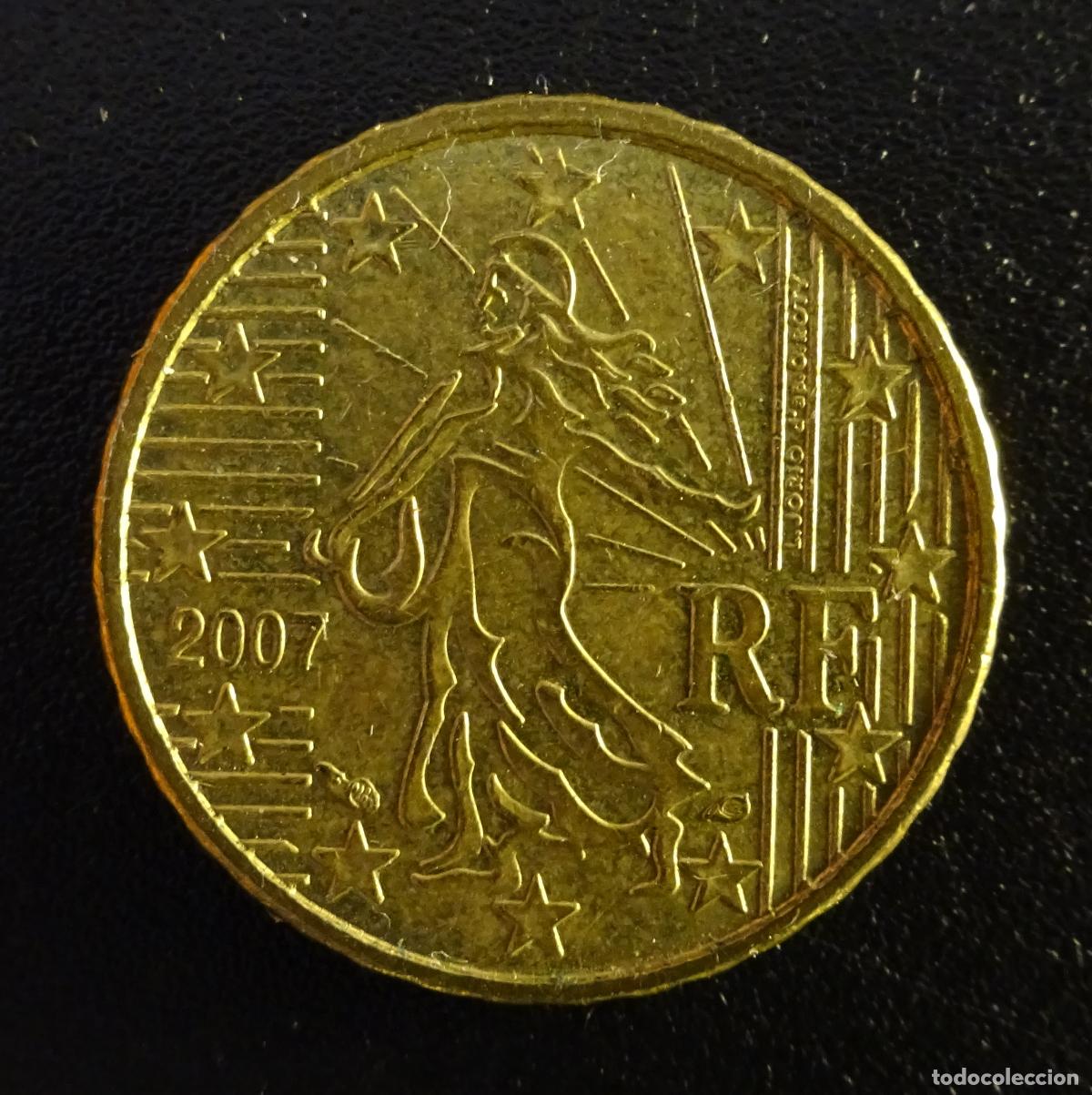 Euros: FRANCIA 10 C&Eacute;NTIMOS DE EURO 2007 - Foto 1
