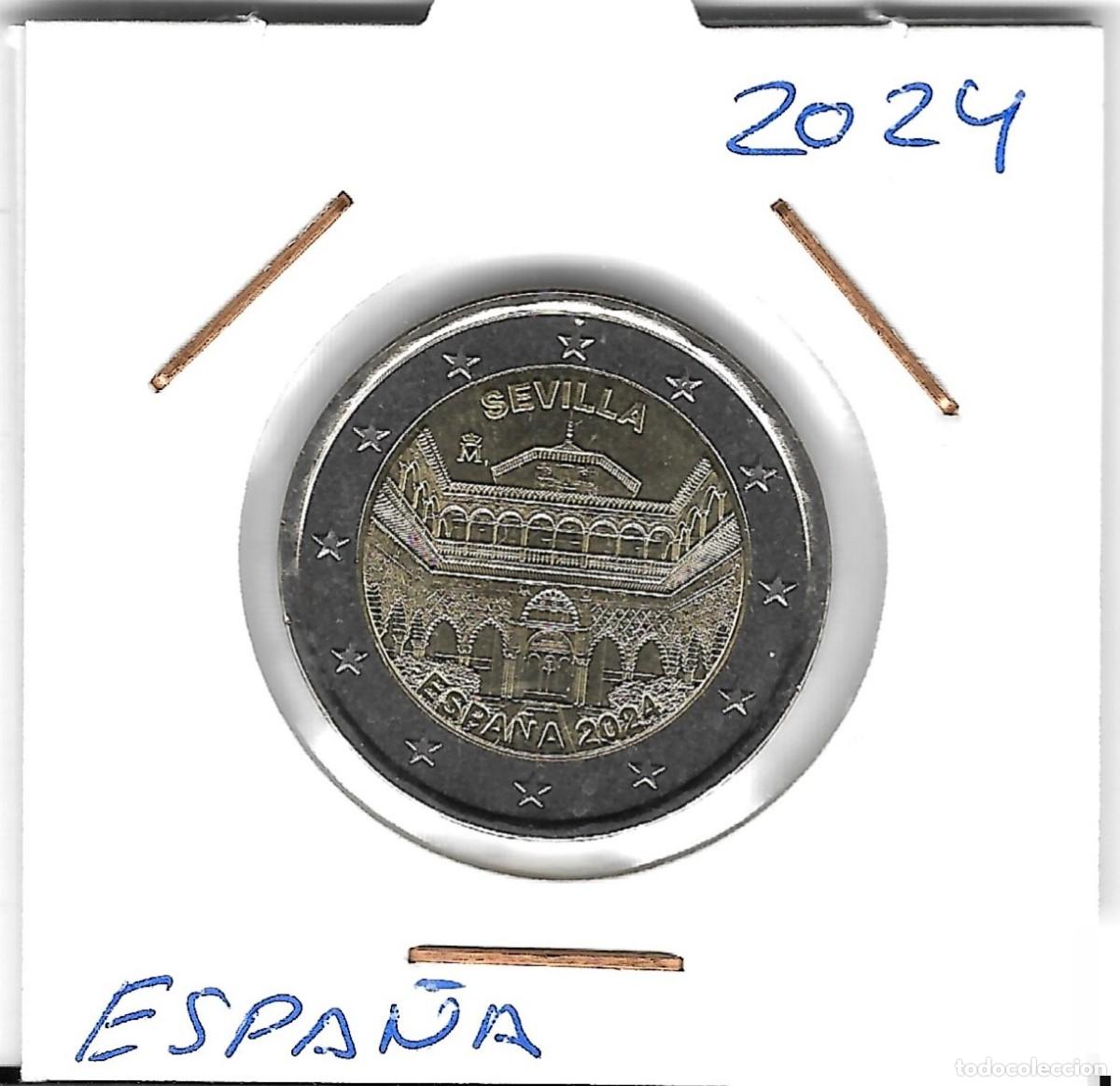 Euros: Moneda 2 &euro; Espa&ntilde;a 2024 Sevilla&ndash; SC - Foto 1
