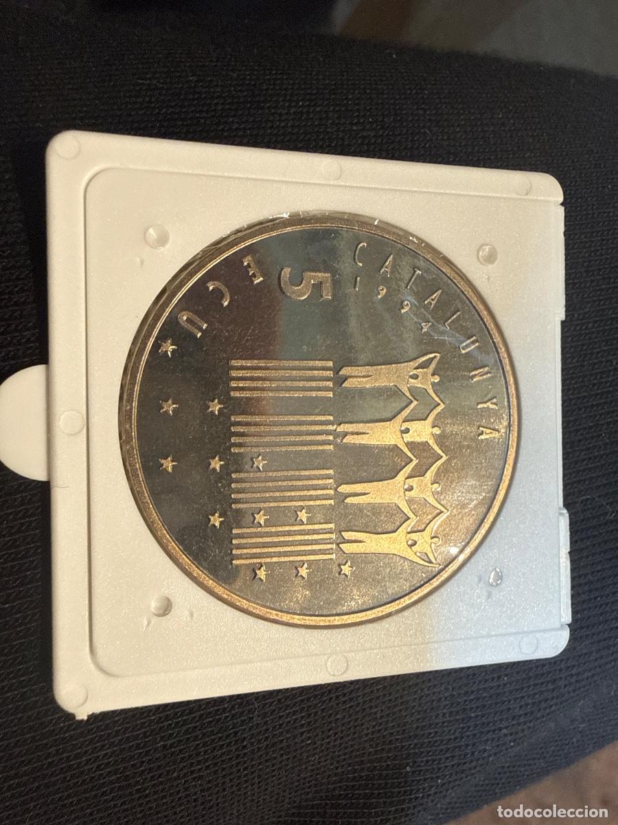 Euros: Moneda 5 ECU Antoni Gaud&iacute; - Foto 2