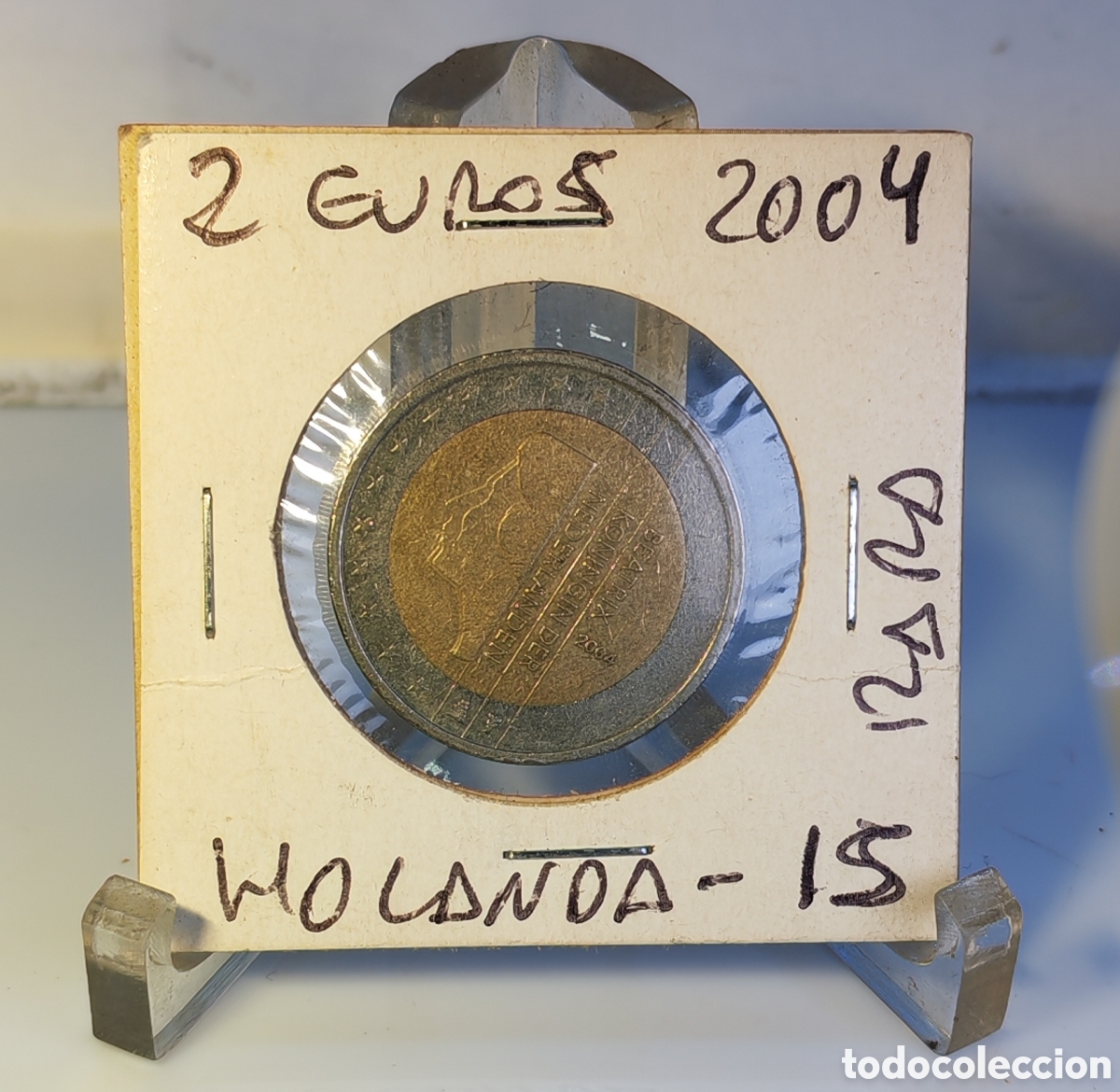 Euros: Holanda 2 EUROS 2004. Rara. - Foto 1