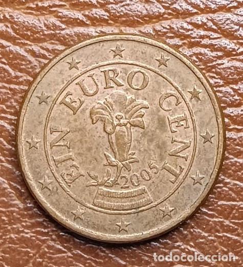 Euros: AUSTRIA 1 CENTIMO 2005 (4055) (SIN LIMPIAR) - Foto 1