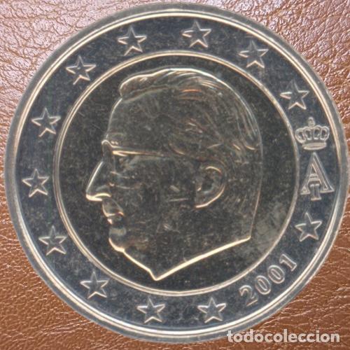 Euros: Belgium 2 Euro 2001 From Original Set Uncirculated - Foto 1
