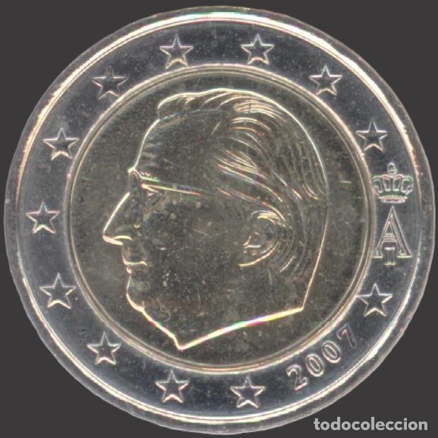 Euros: Belgium 2 Euro 2007 Uncirculated - Foto 1