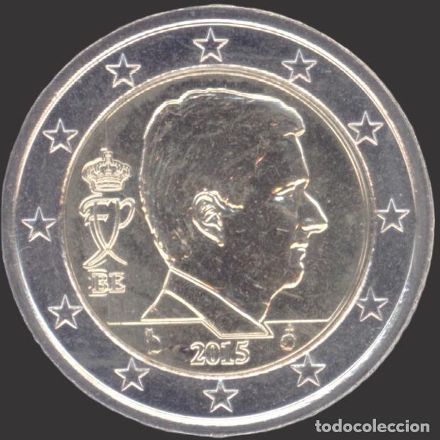 Euros: Belgium 2 Euro 2015 Uncirculated - Foto 1