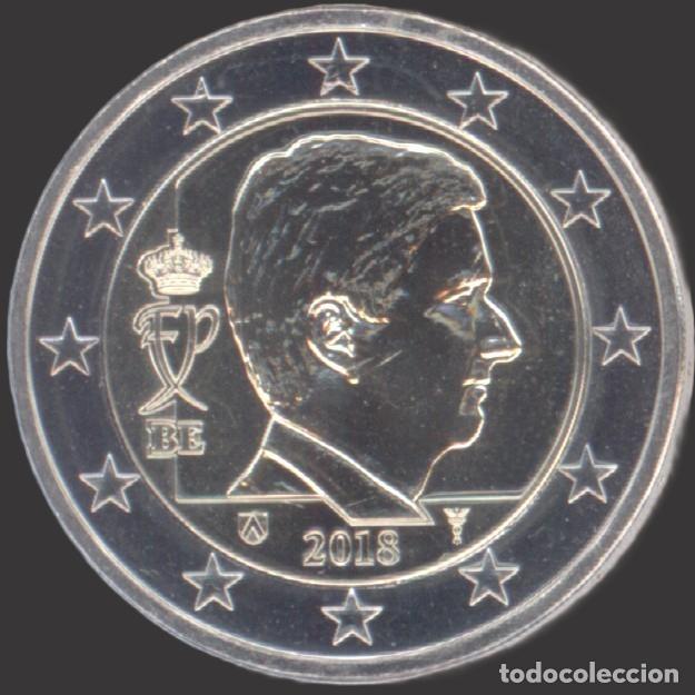 Euros: Belgium 2 Euro 2018 Uncirculated - Foto 1
