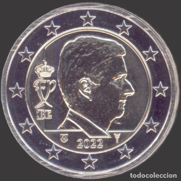 Euros: Belgium 2 Euro 2022 Uncirculated - Foto 1