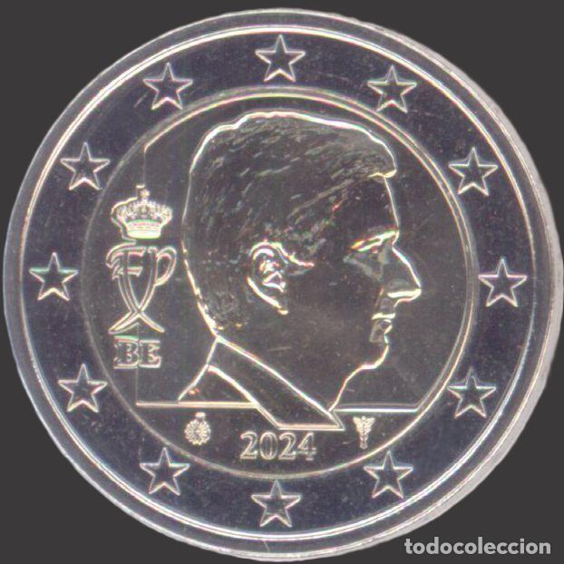 Euros: Belgium 2 Euro 2024 Uncirculated - Foto 1