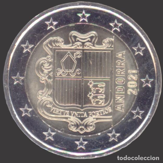 Euros: Andorra 2 Euro 2021 Uncirculated - Foto 1