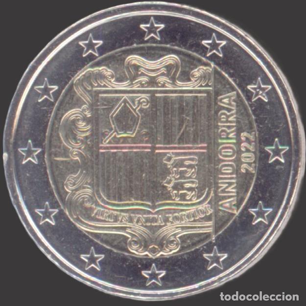 Euros: Andorra 2 Euro 2022 Uncirculated - Foto 1
