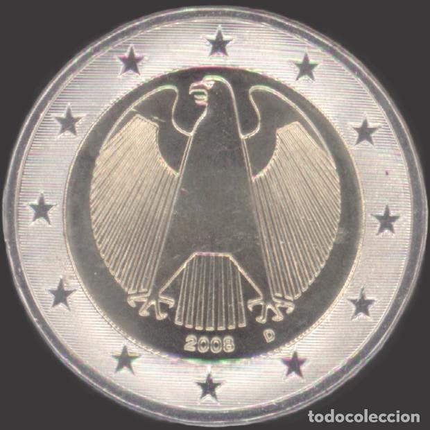 Euros: Germany 2 Euro D Munich 2008 Uncirculated - Foto 1