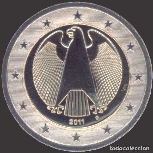 Euros: Germany 2 Euro D Munich 2011 Uncirculated - Foto 1