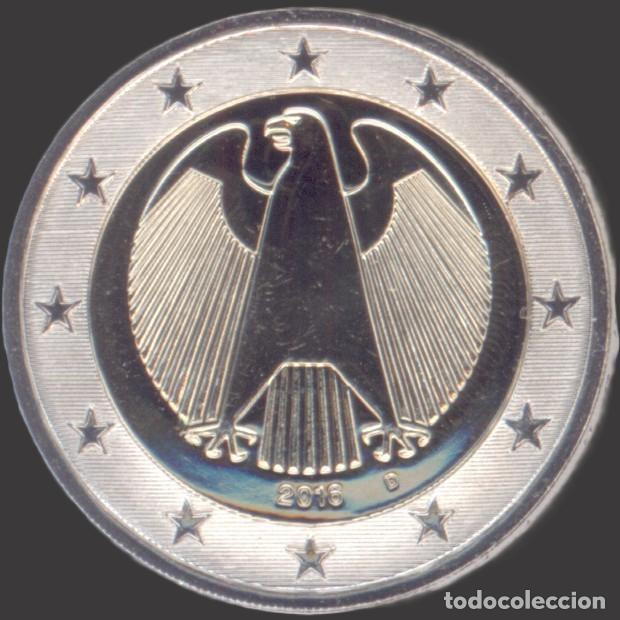Euros: Germany 2 Euro D Munich 2016 Uncirculated - Foto 1
