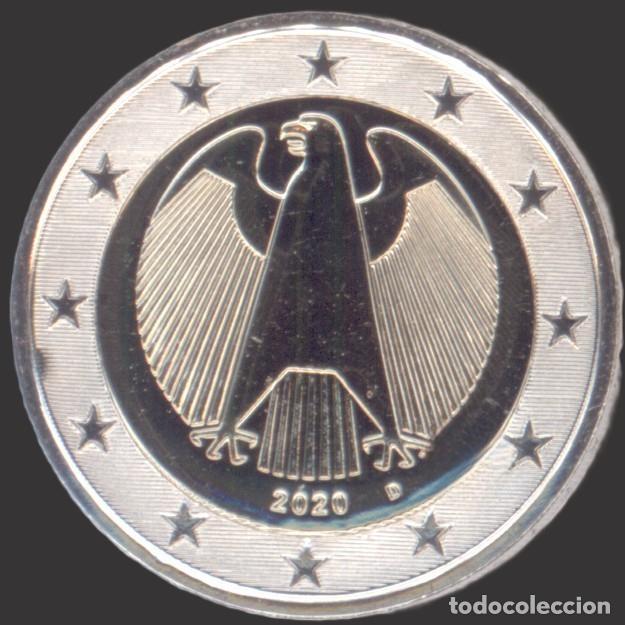 Euros: Germany 2 Euro D Munich 2020 Uncirculated - Foto 1