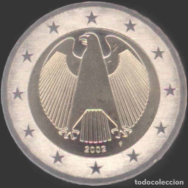 Euros: Germany 2 Euro F Stuttgart 2002 Uncirculated - Foto 1