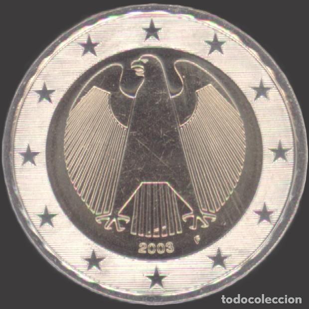 Euros: Germany 2 Euro F Stuttgart 2003 Uncirculated - Foto 1